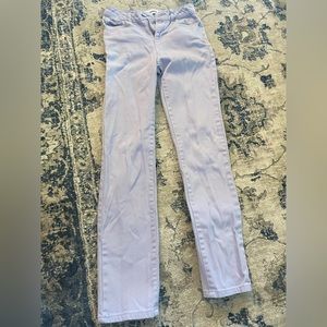 Girls pants in purple